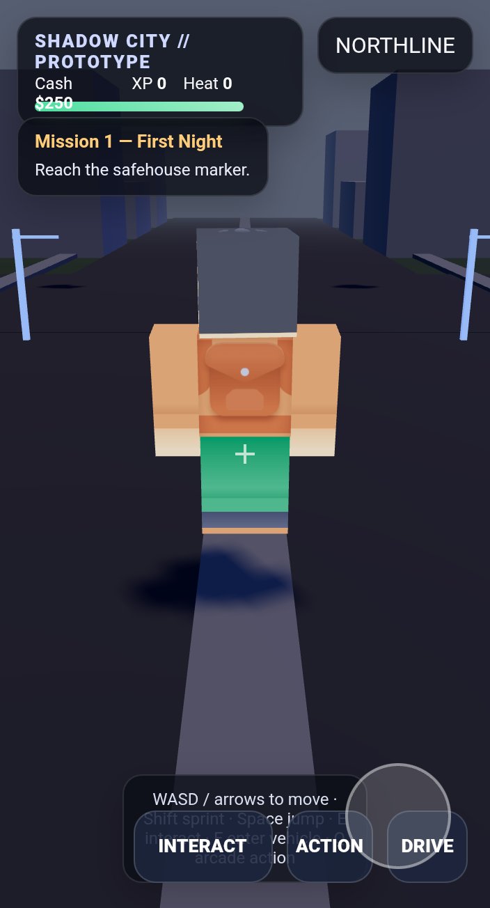 Shadow City screenshot