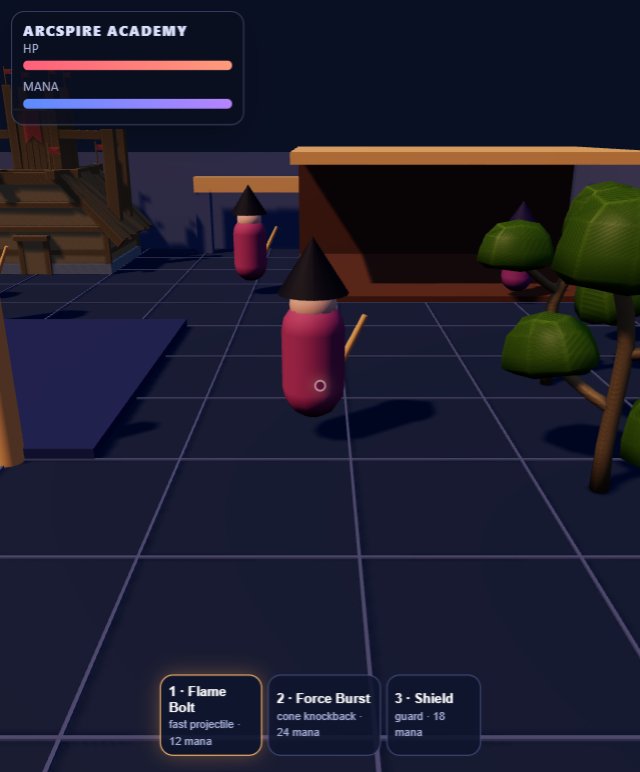 Arcspire Academy screenshot