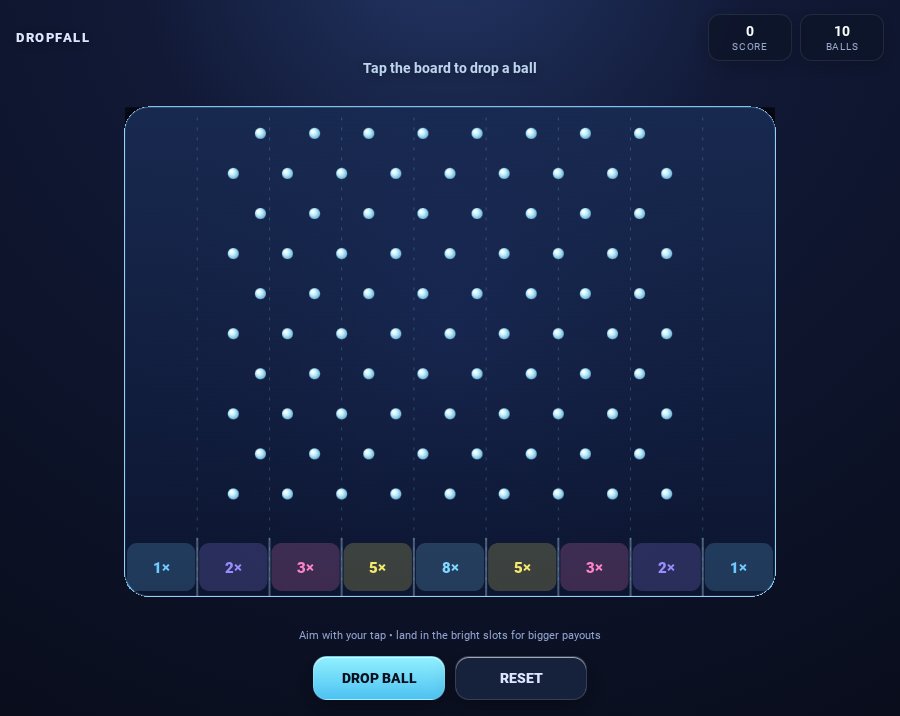 Dropfall screenshot