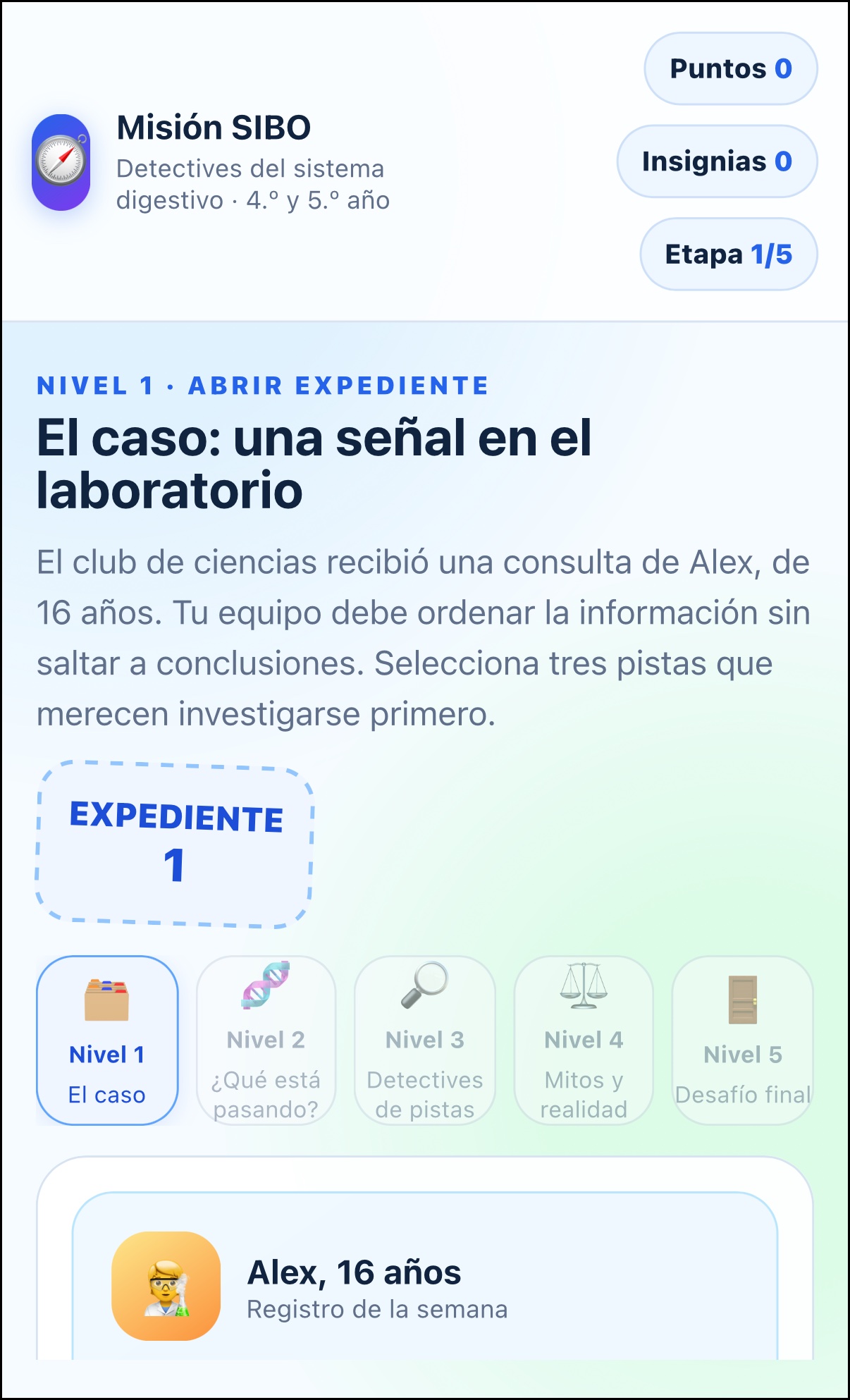 Misión SIBO screenshot