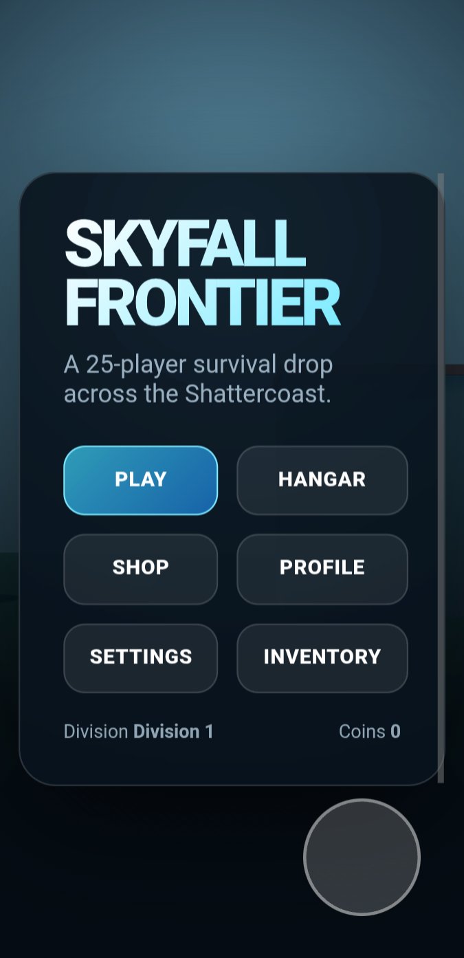 Skyfall Frontier screenshot