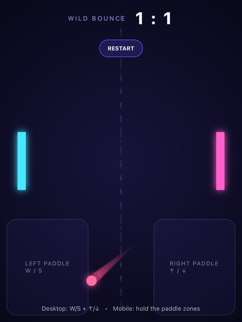 Wild Bounce screenshot