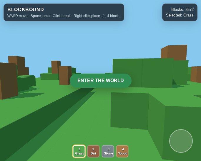 Blockbound screenshot