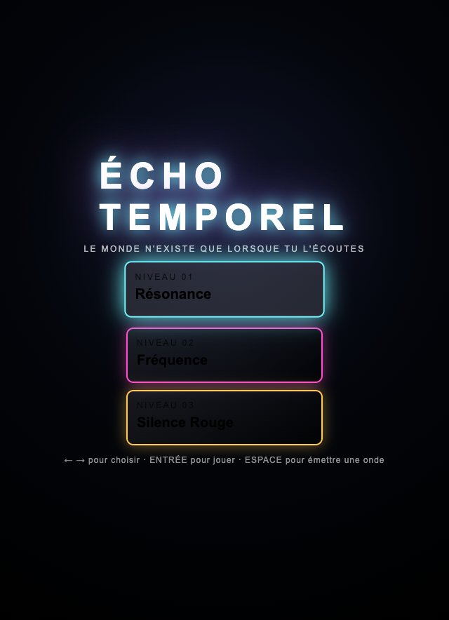 Écho Temporel screenshot