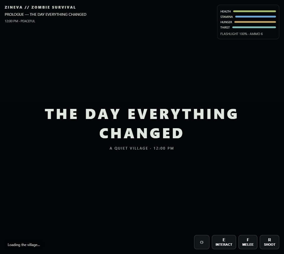 ZINEVA: ZOMBIE SURVIVAL screenshot