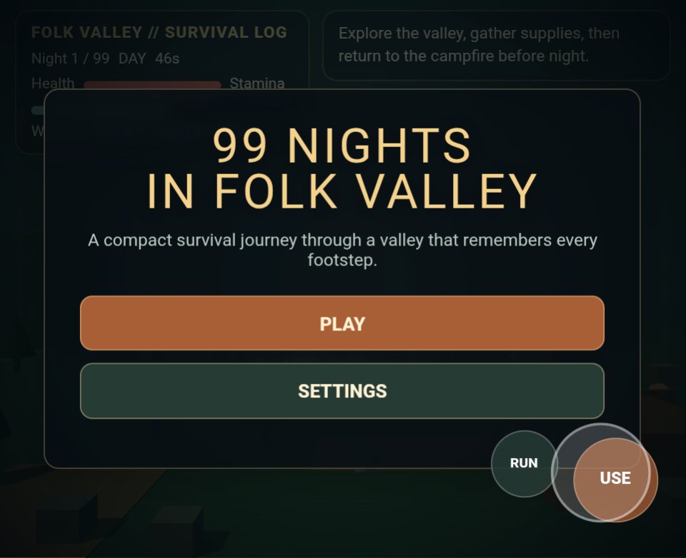 99 Nights in Folk Valley screenshot