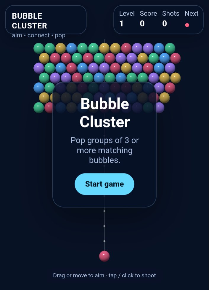 Bubble Cluster screenshot