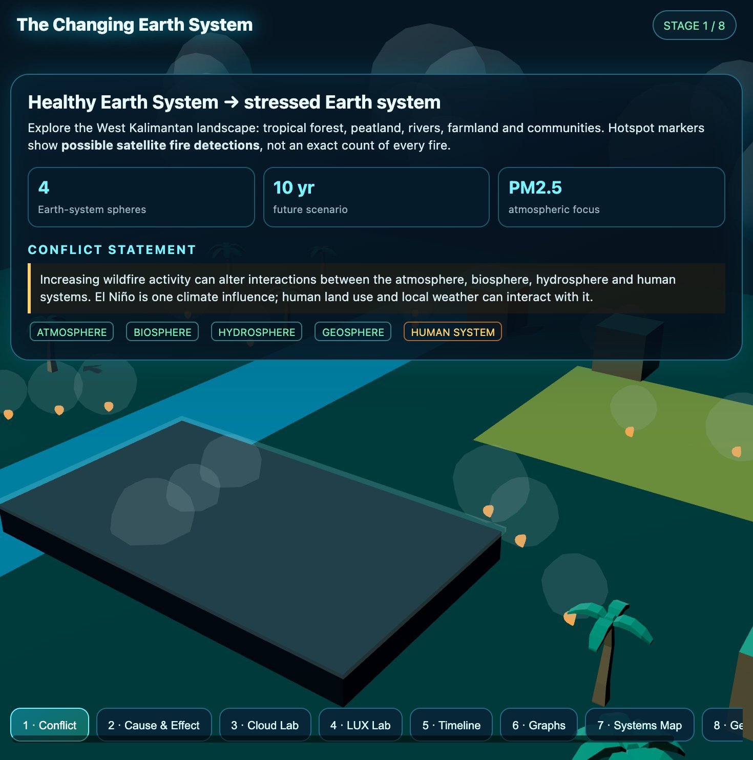 Earth System Lab screenshot