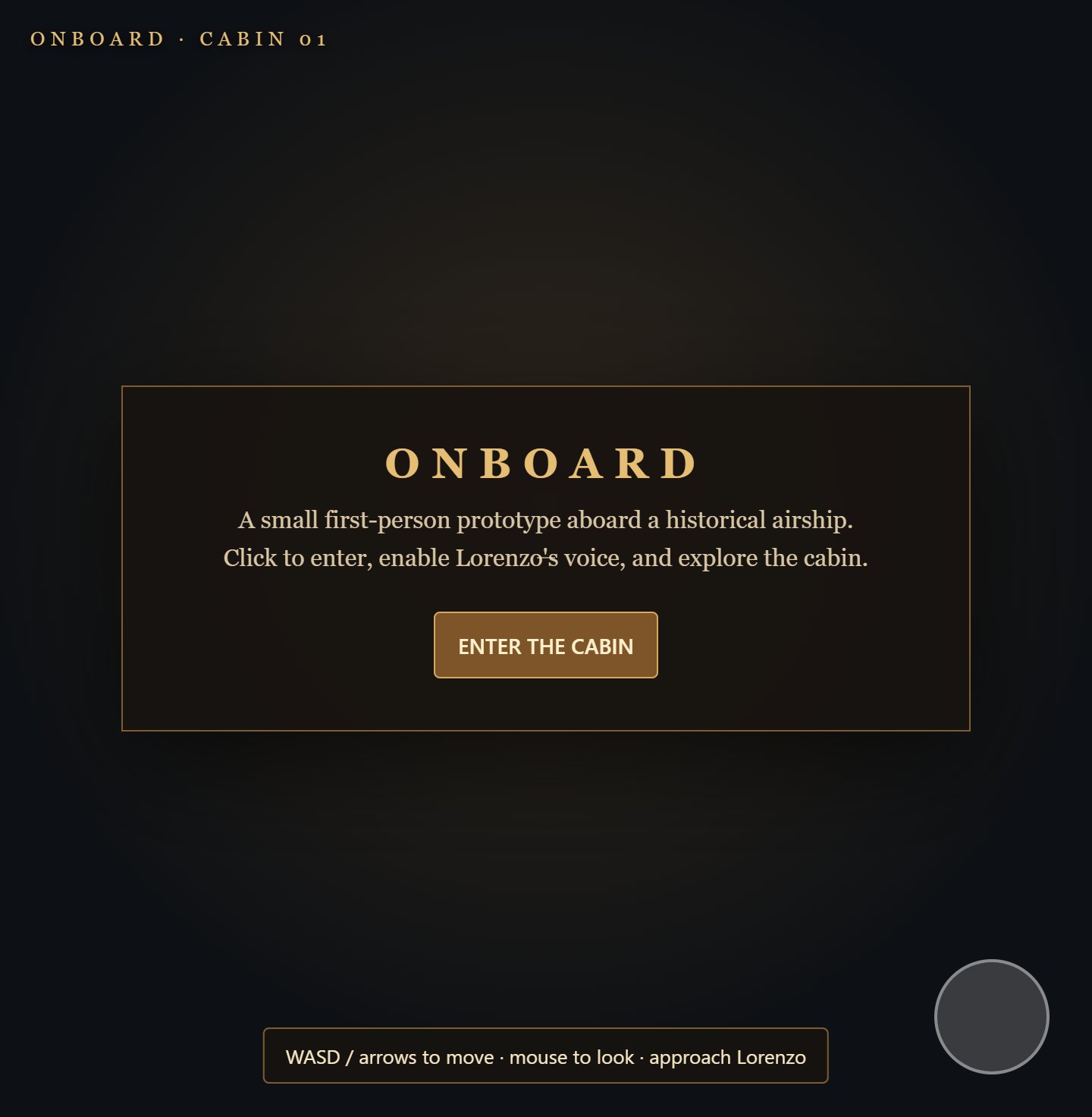 ONBOARD screenshot