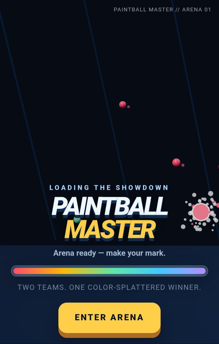 Paintball Master screenshot
