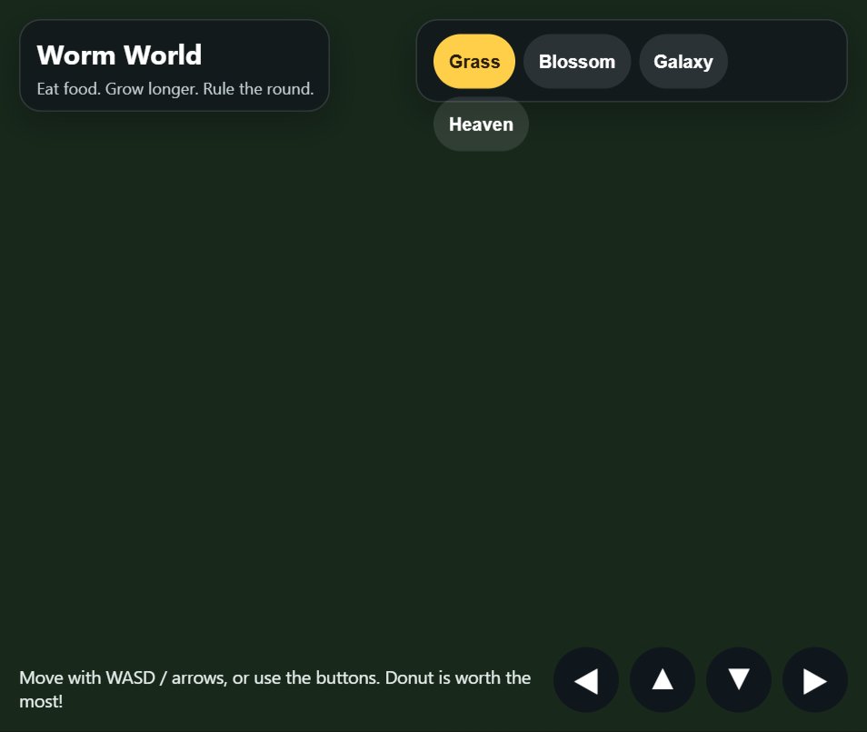 Worm World 3D screenshot