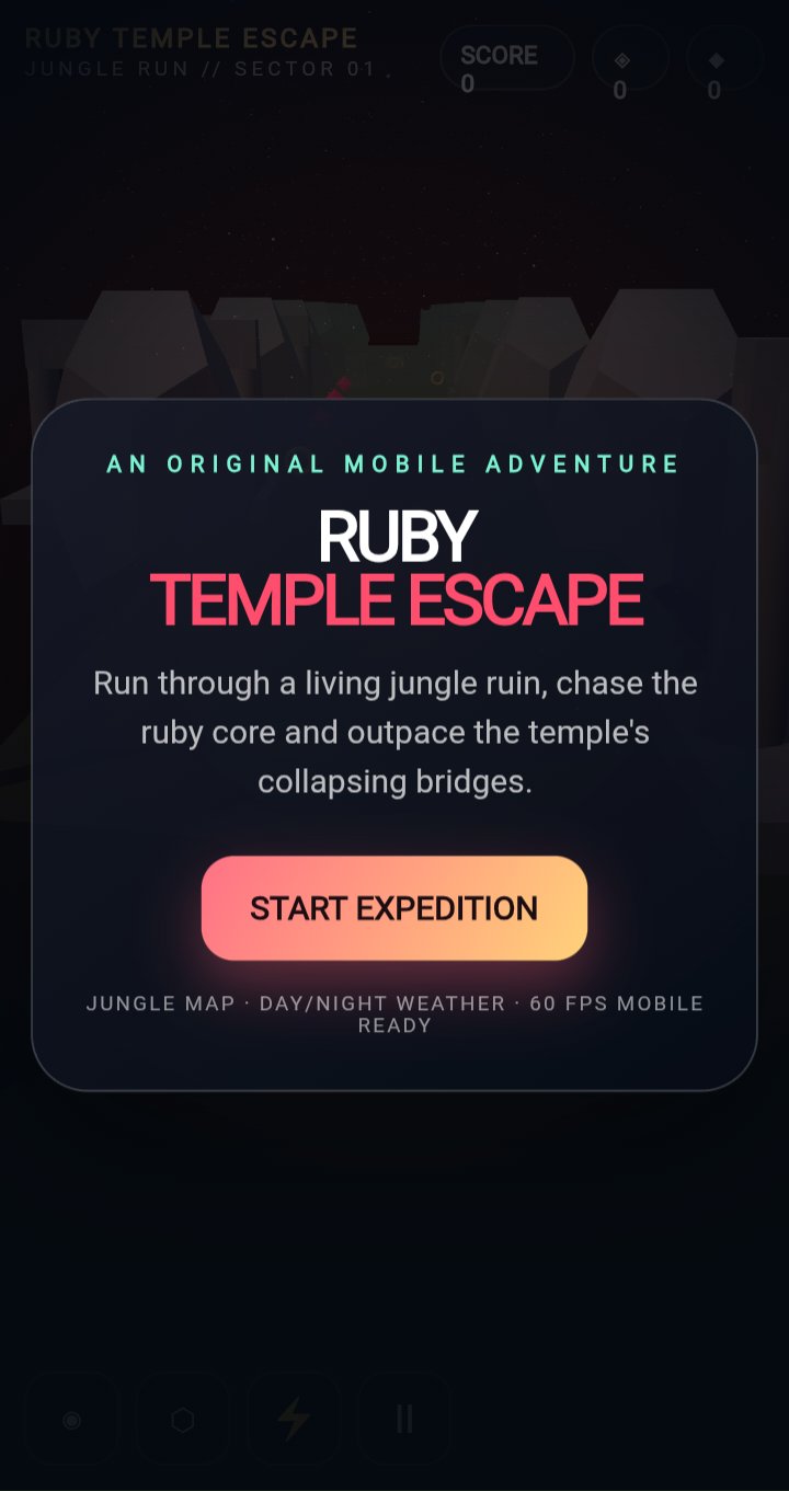 Ruby Temple Escape screenshot
