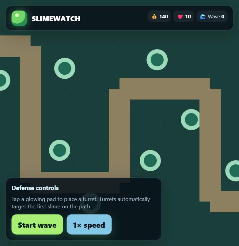 Slimewatch screenshot
