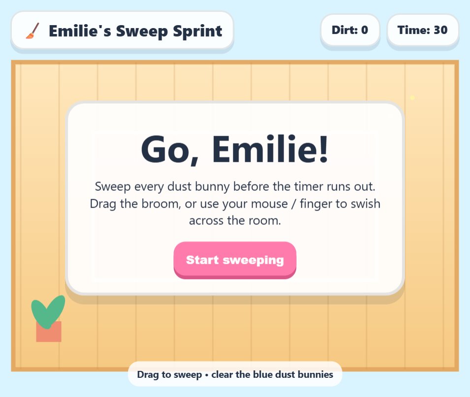 Emilie's Sweep Sprint screenshot