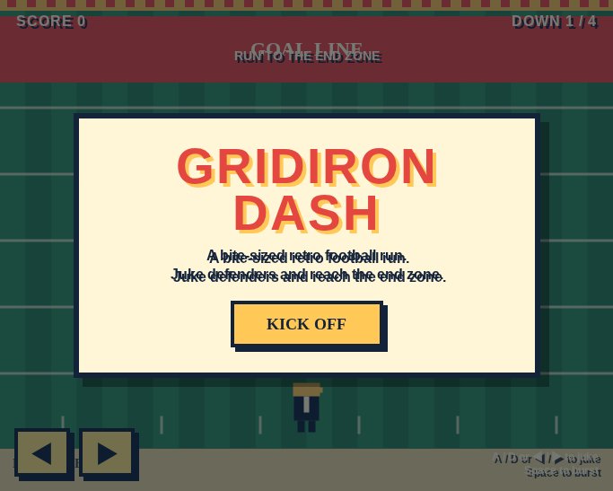 Gridiron Dash screenshot