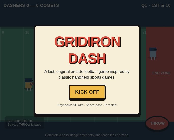 Gridiron Dash screenshot