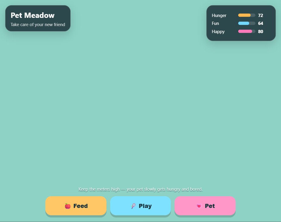 Pet Meadow screenshot