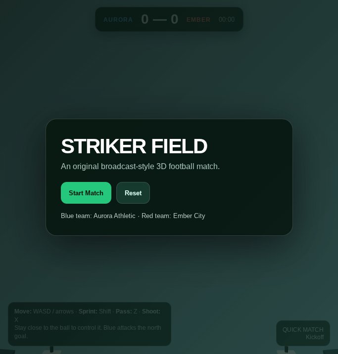 Striker Field screenshot