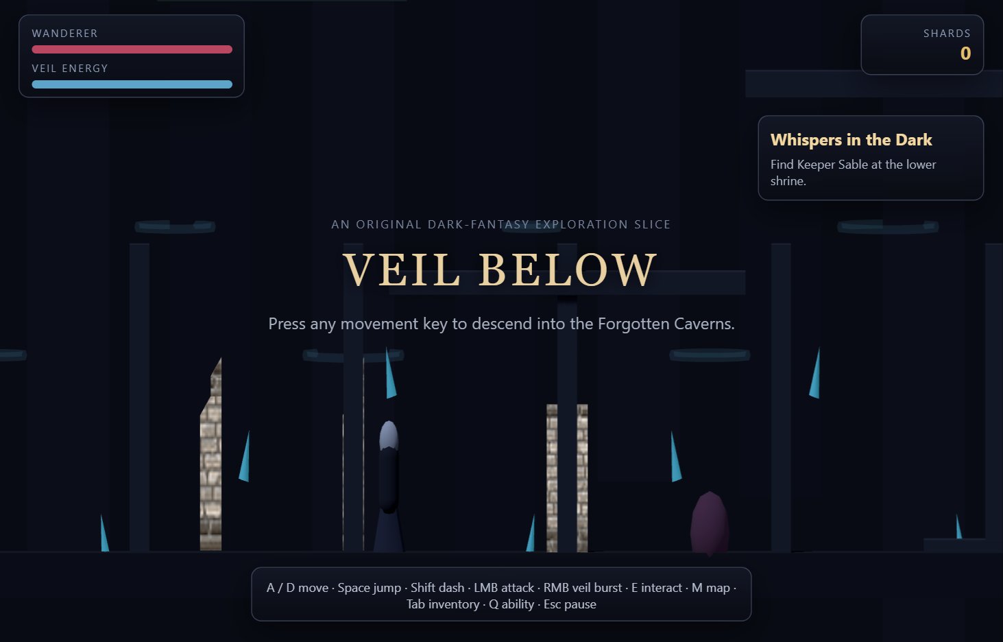 Veil Below screenshot