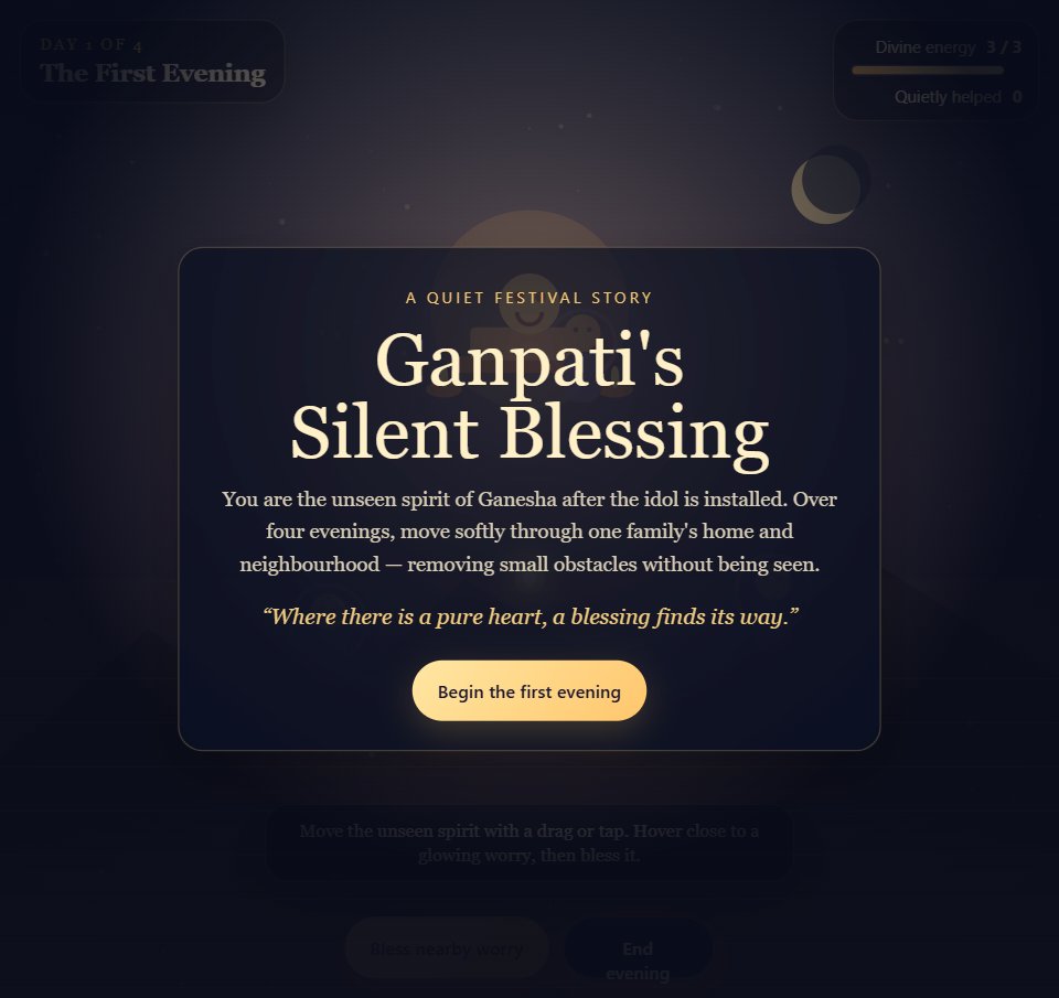 Silent Blessing screenshot
