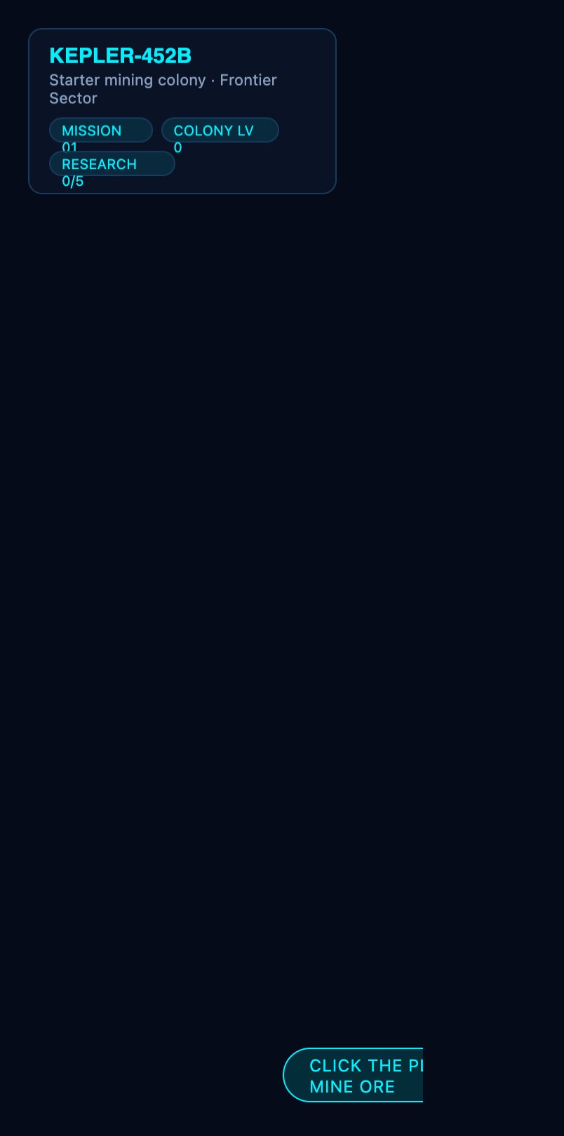 Deep Space Mining screenshot