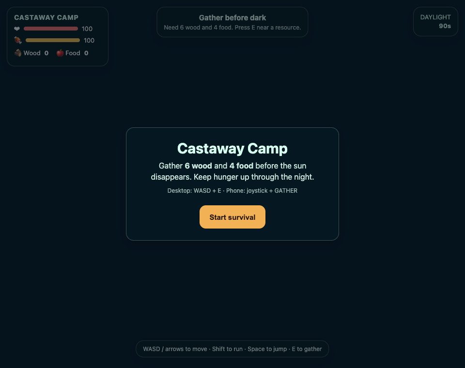Castaway Camp screenshot