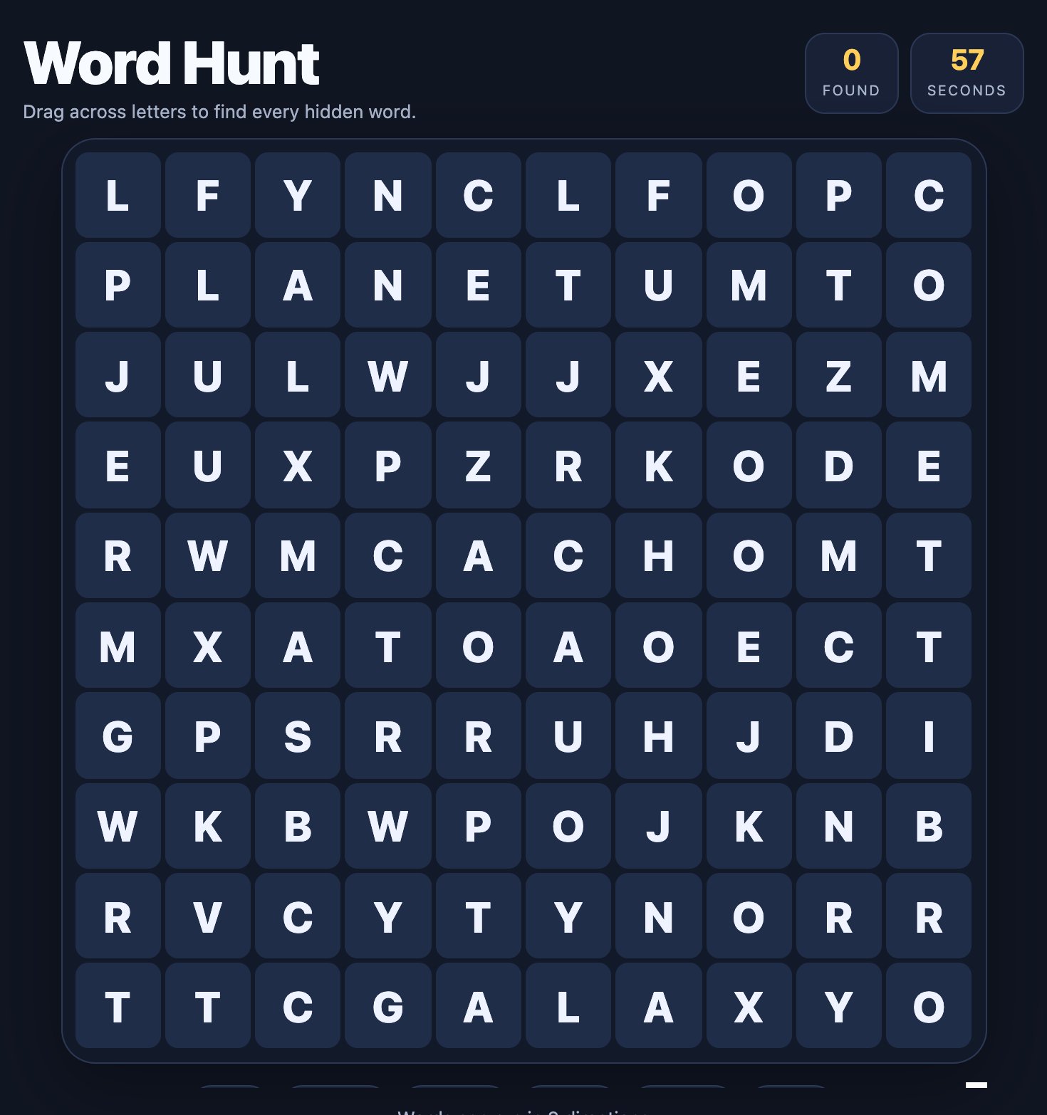 Word Hunt screenshot