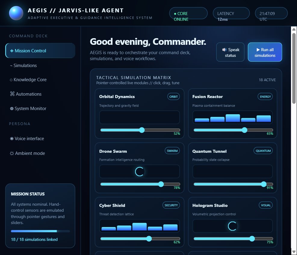 AEGIS Command Deck screenshot