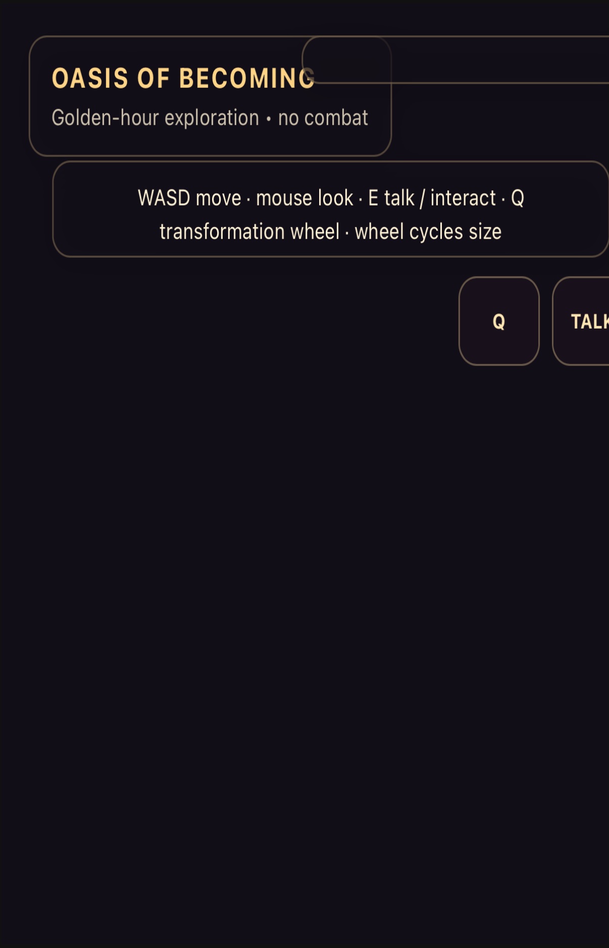 Oasis of Becoming screenshot