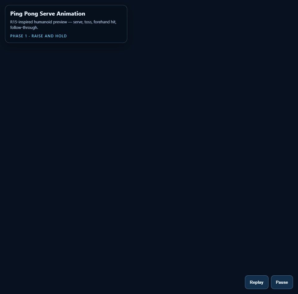 Blocky Ping Pong screenshot