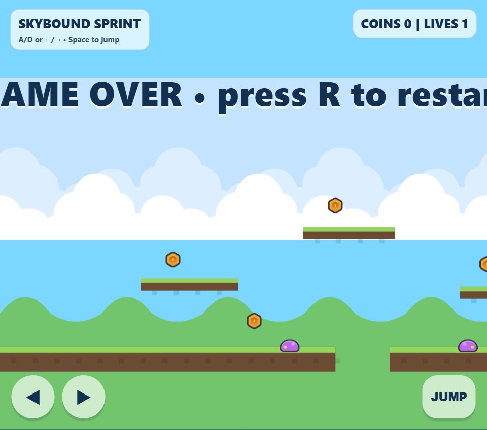 Skybound Sprint screenshot