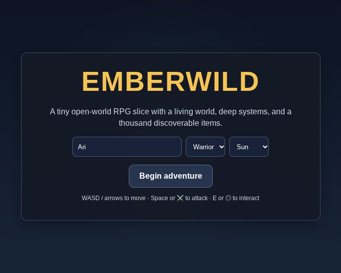 Emberwild screenshot