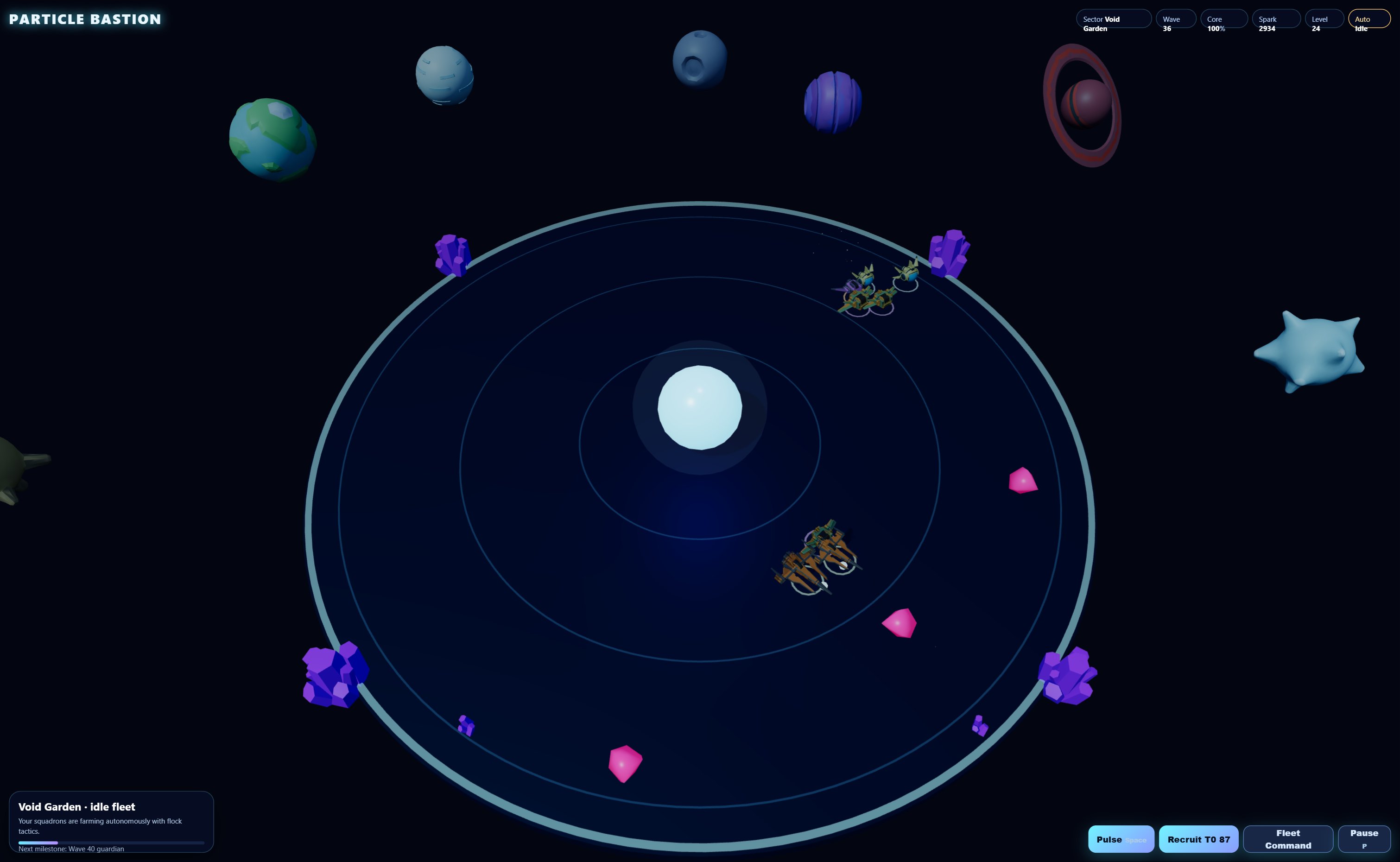 Particle Bastion screenshot