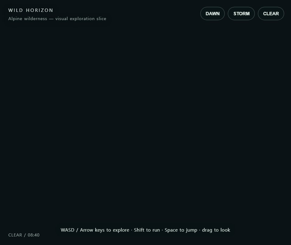 Wild Horizon screenshot