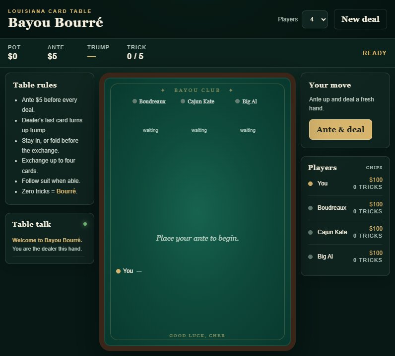 Bayou Bourré screenshot