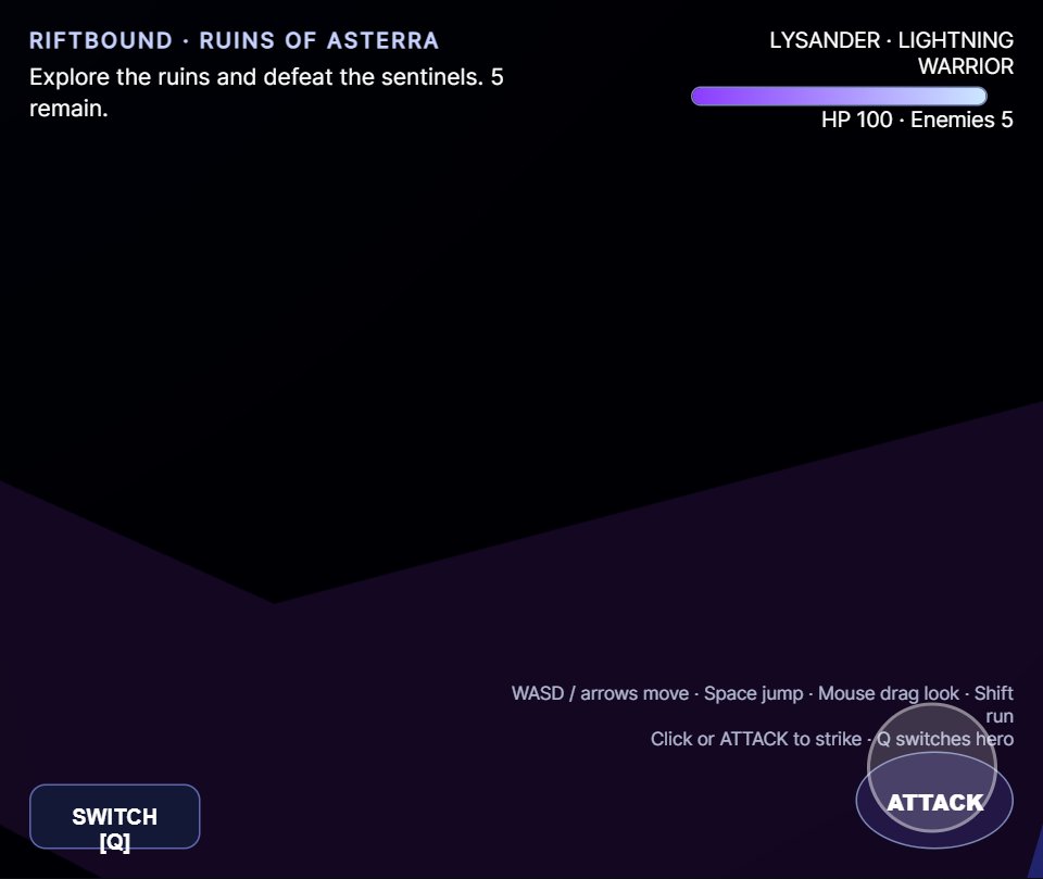 Riftbound Ruins screenshot