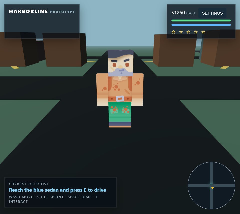 Harborline screenshot
