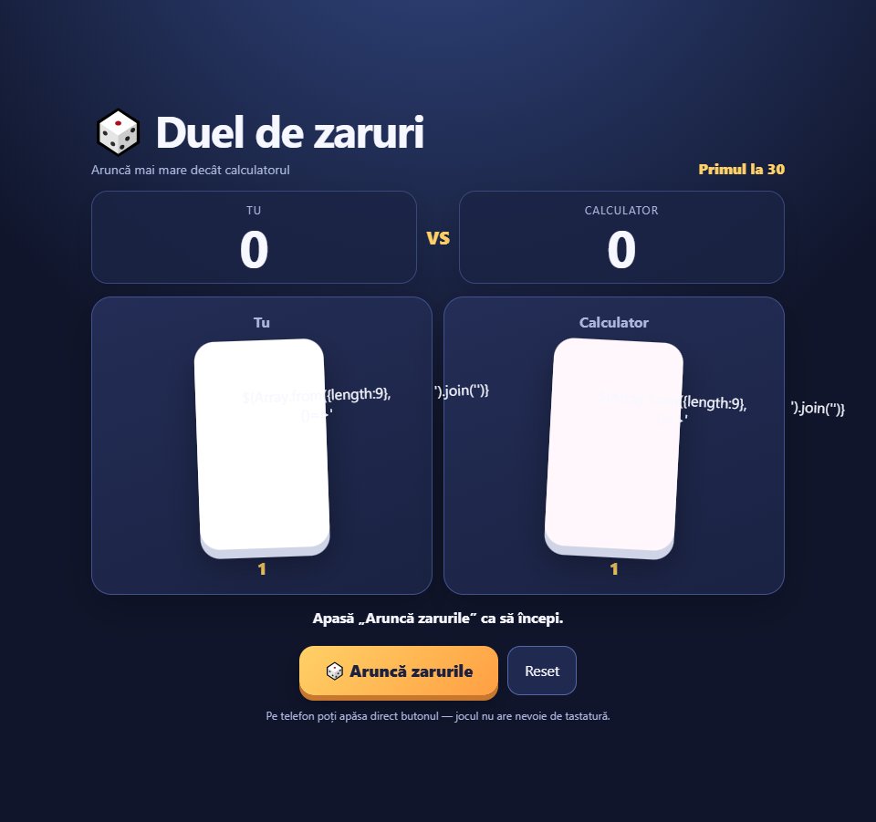 Duel de zaruri screenshot