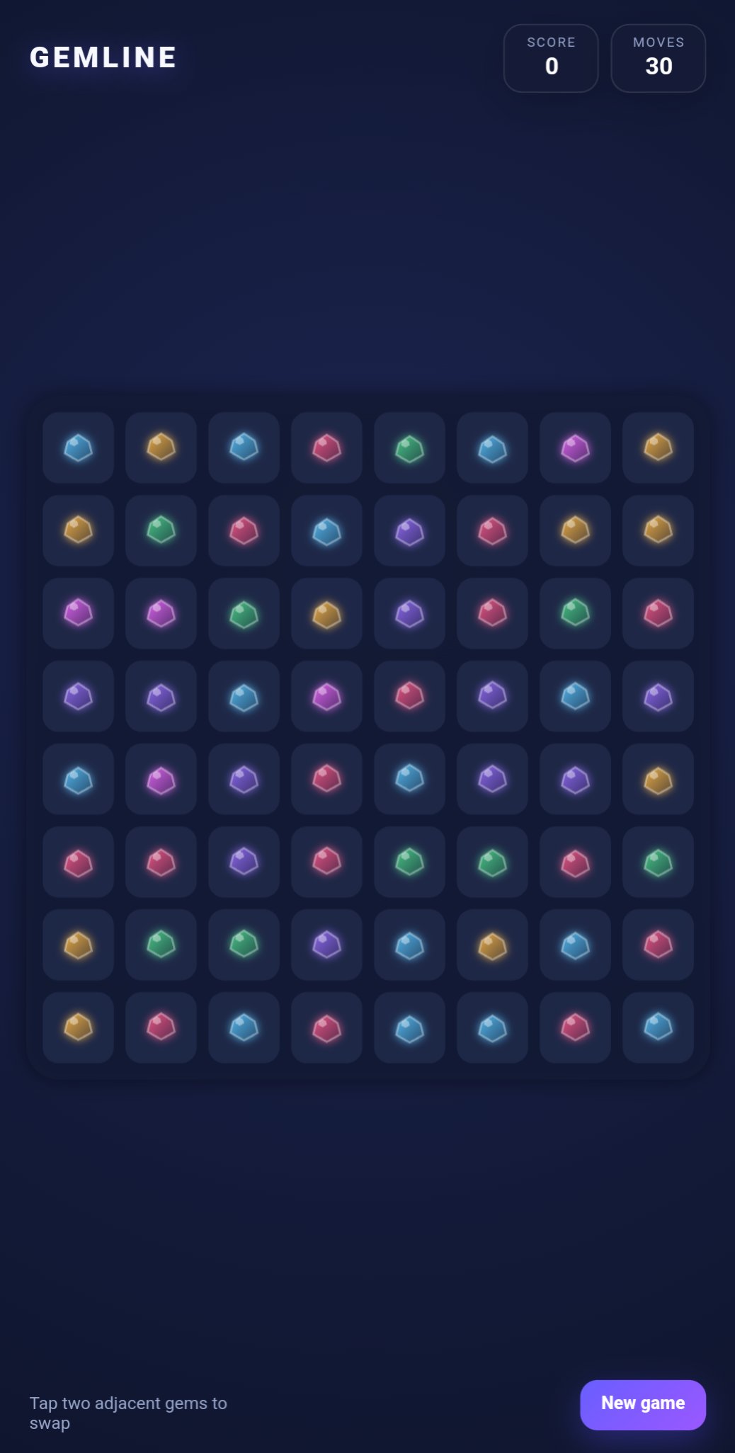Gemline screenshot