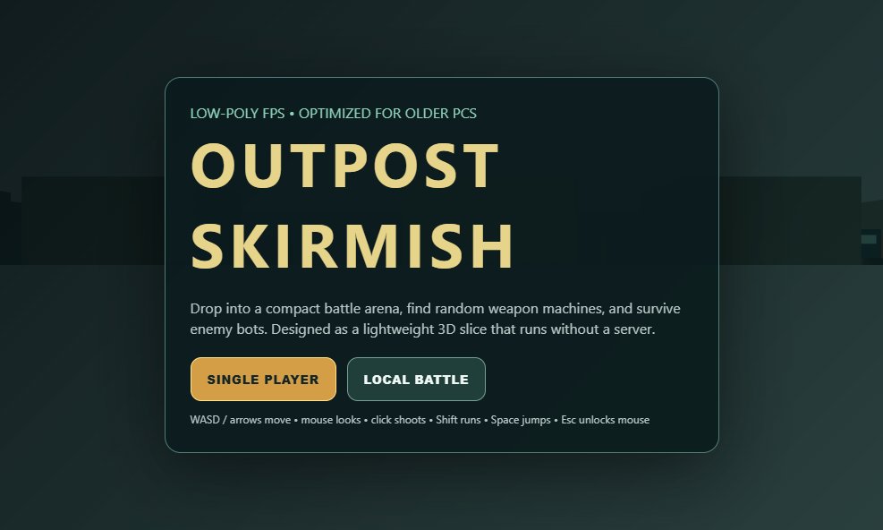 Outpost Skirmish screenshot