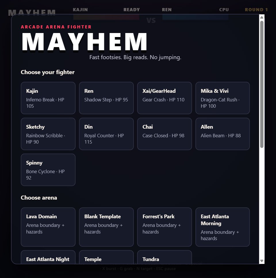 MAYHEM screenshot