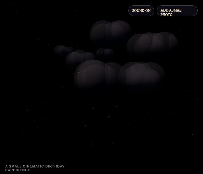 Asmae Birthday screenshot