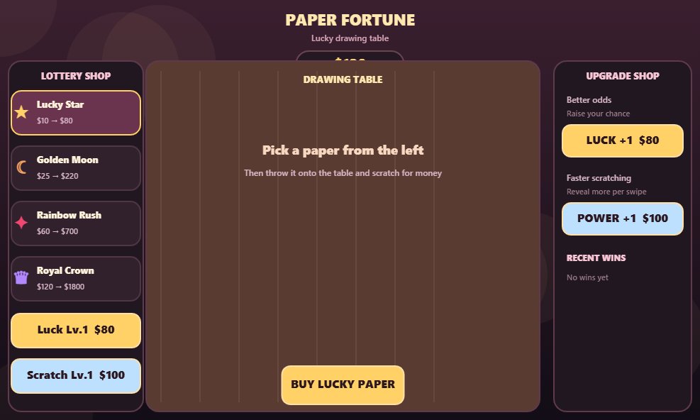 Paper Fortune screenshot