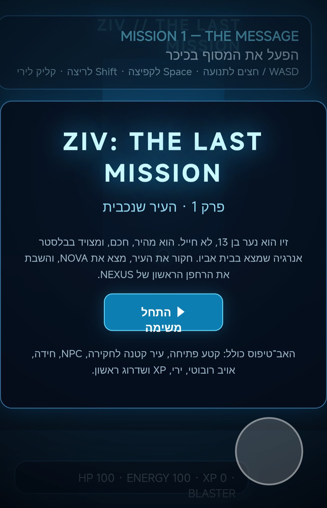 ZIV: THE LAST MISSION screenshot