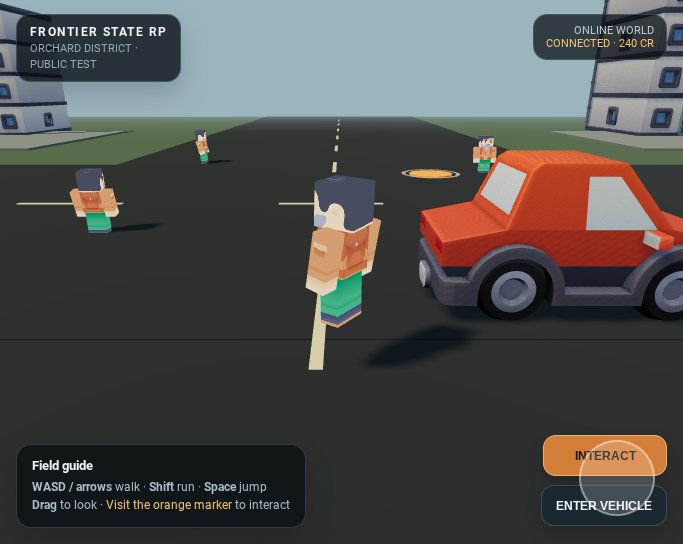 Frontier State RP screenshot