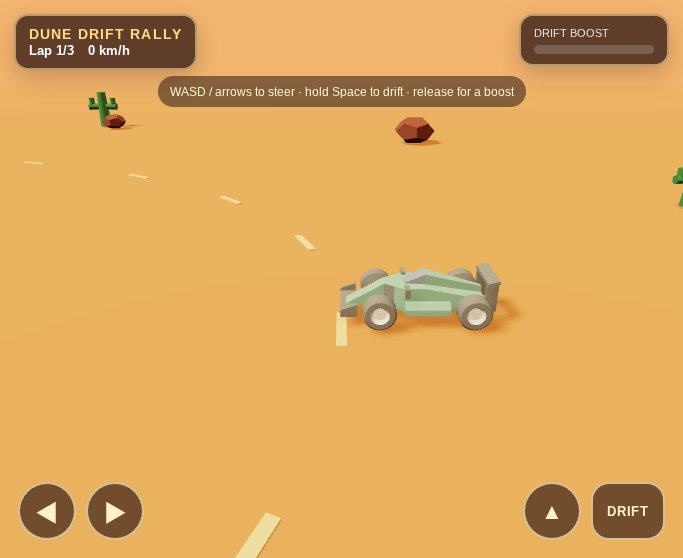 Dune Drift Rally screenshot