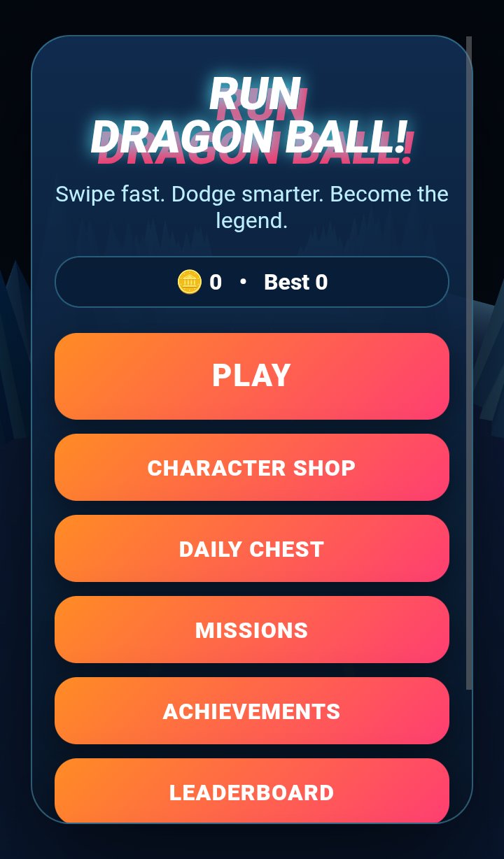RUN DRAGON BALL! screenshot