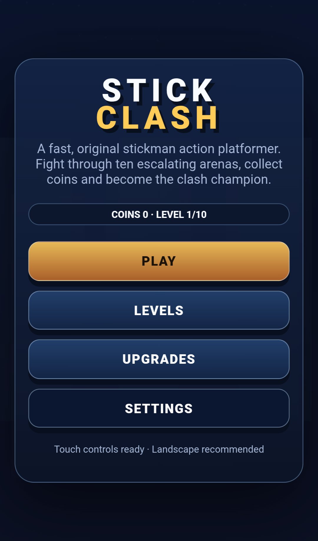 STICK CLASH screenshot