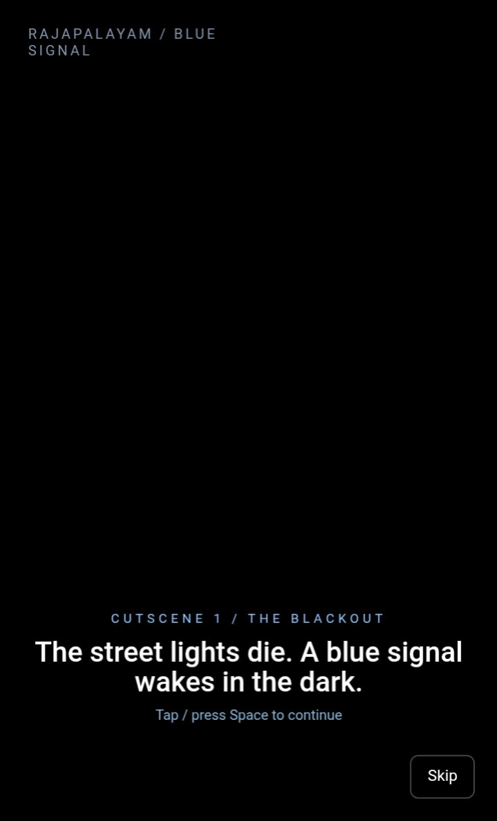 Blue Signal screenshot