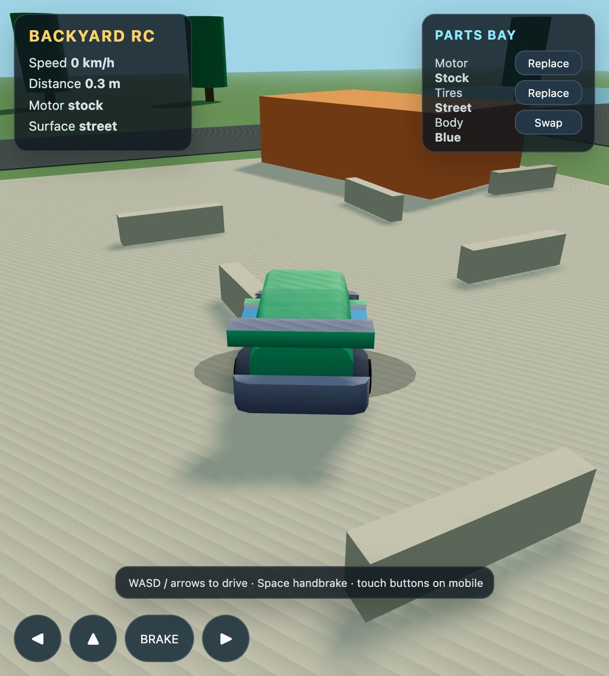 Backyard RC screenshot